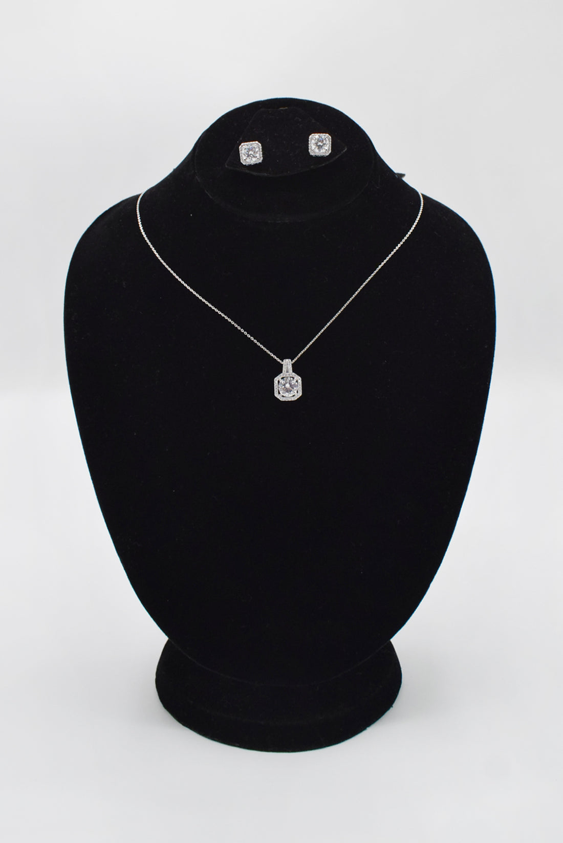 NECKLACE SET ZZ-LER-59 CUBIC ZIRCONIA