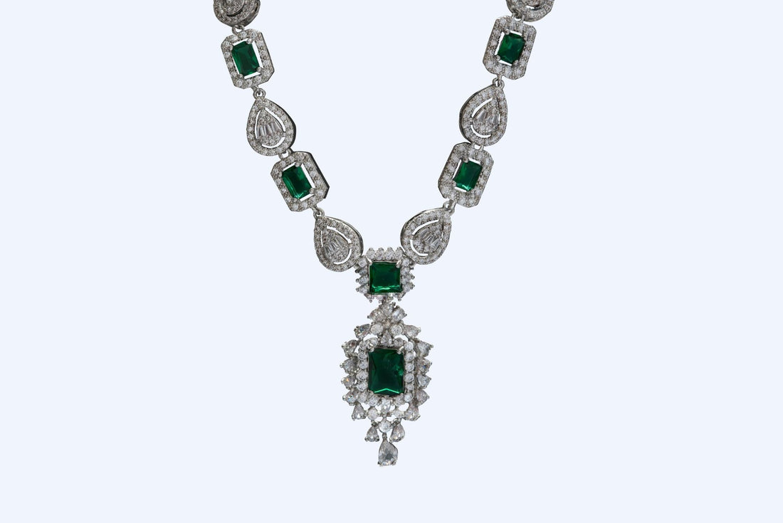 Picture of NECKLACE SET ZZ-LER-07 AAA CUBIC ZIRCONIA - Chenone Official - Online Shopping
