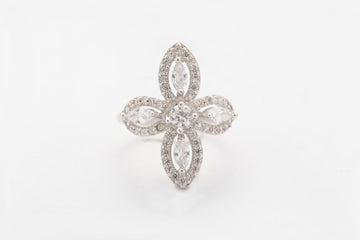 Picture of RING ZZ-R-45 AAA CUBIC ZIRCONIA - Chenone Official - Online Shopping