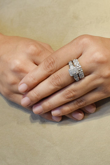 RING AAA CUBIC ZIRCONIA ZZ-R-120 ADJUSTABLE