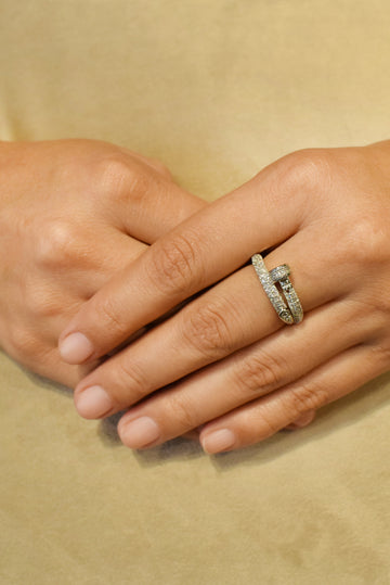 RING AAA CUBIC ZIRCONIA ZZ-R-114 ADJUSTABLE