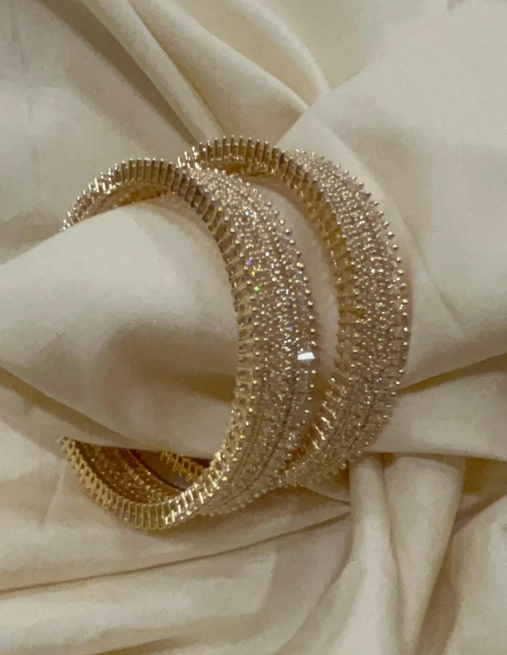 SET OF GOLDEN BANGLES ZZ-B-48