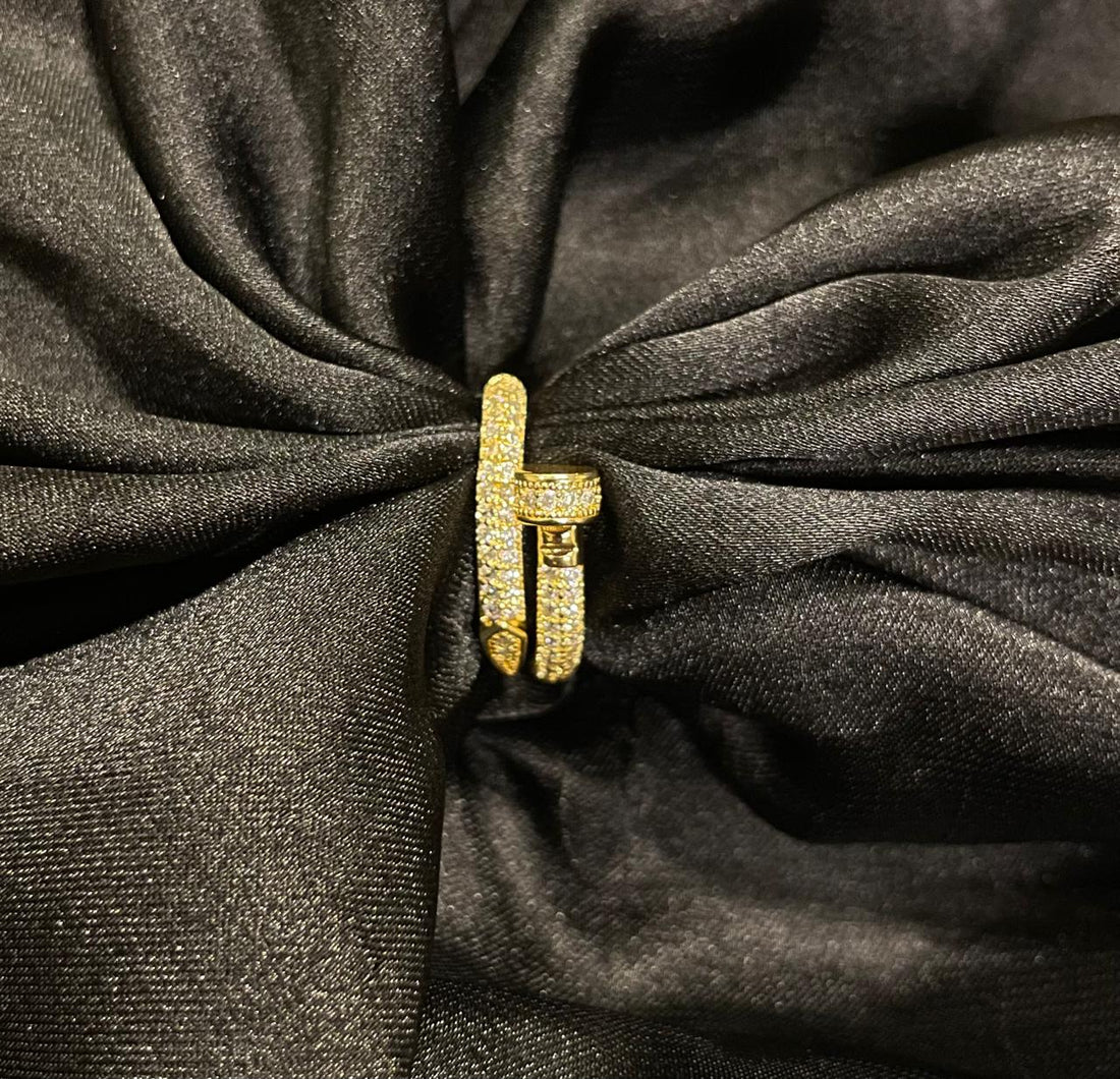 RING AAA CUBIC ZIRCONIA ZZ-R-119 ADJUSTABLE