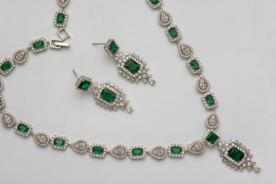 Picture of NECKLACE SET ZZ-LER-07 AAA CUBIC ZIRCONIA - Chenone Official - Online Shopping