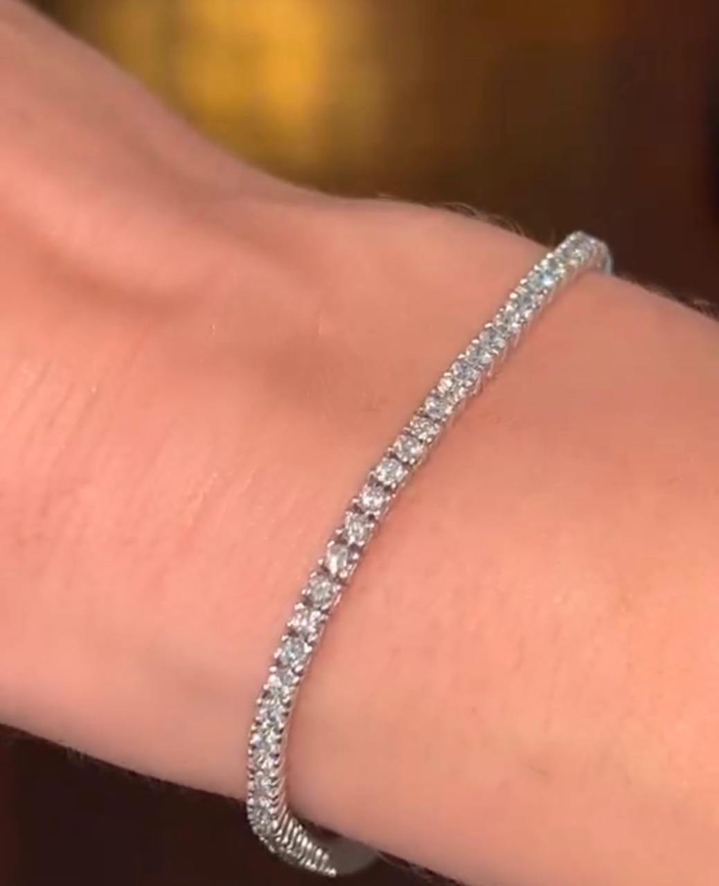 BANGLE ZZ-BR-66 AAA CUBIC ZIRCONIA