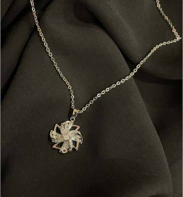NECKLACE SET ZZ-N-34 SILVER