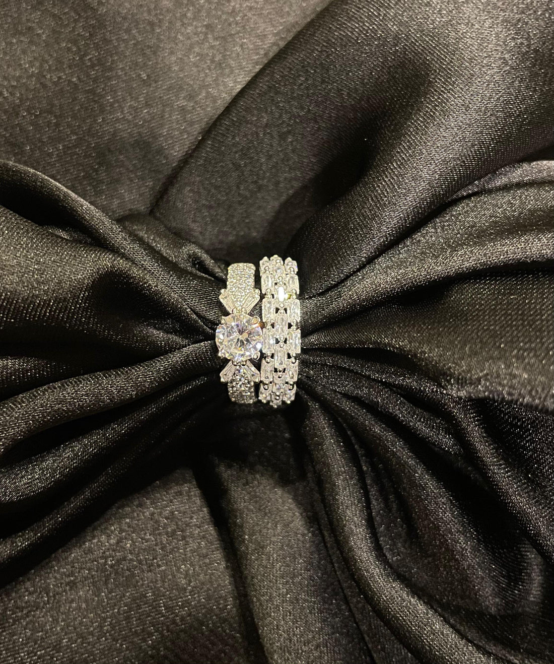 RING AAA CUBIC ZIRCONIA ZZ-R-124 ADJUSTABLE