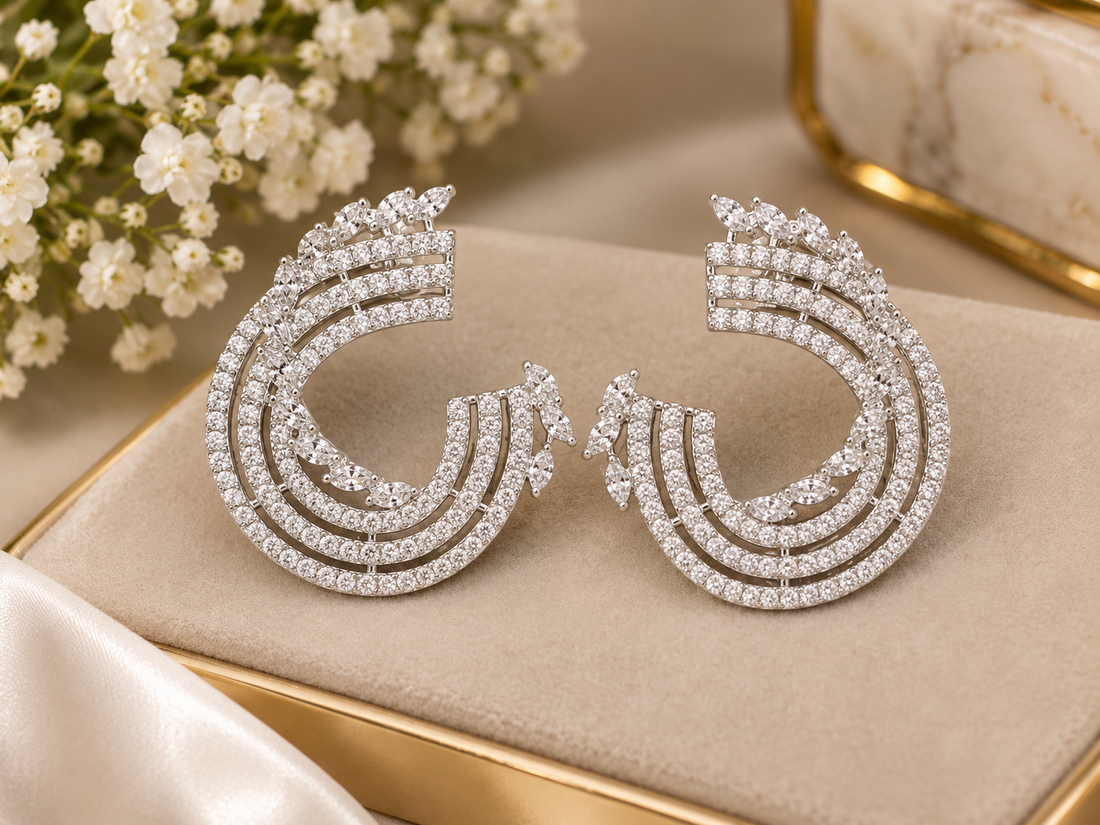 EARING ZZ-ER-175 SILVER