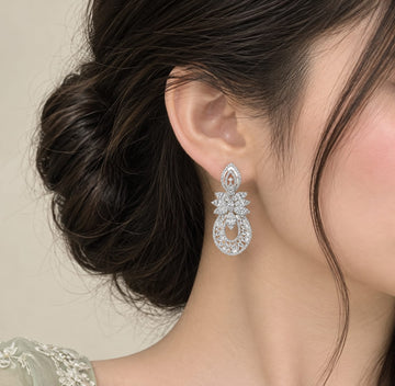 EARING ZZ-ER-215 925 SILVER