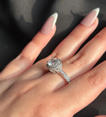 RING AAA CUBIC ZIRCONIA ZZ-R-110 SILVER